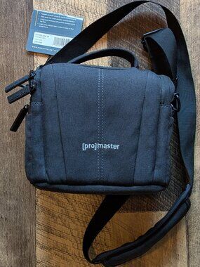 ProMaster Cityscape 10 Camera Bag Charcoal Gray Crossbody